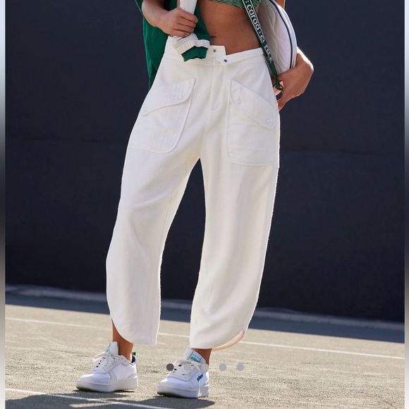 Free People Pants - Free People White TIMKO Pants